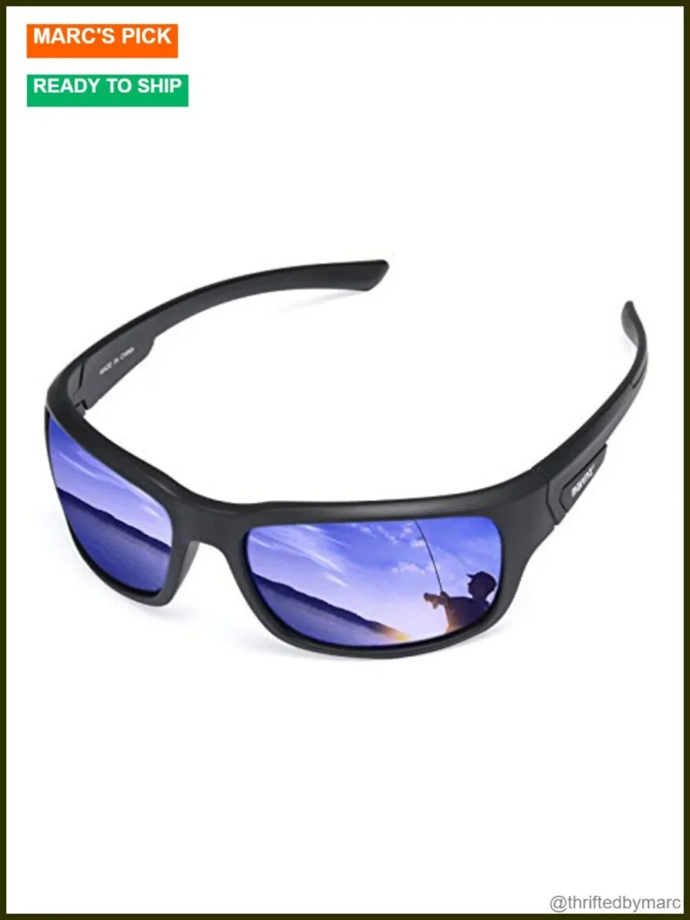 Floating Polarized Fishing Sunglasses UV400 Lens Men Women